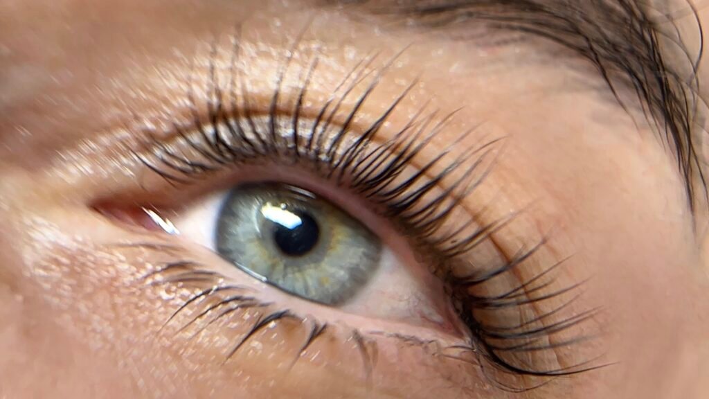 Lash Lamination Close-Up Detail 1 Lash Lamination Close-Up Detail additional result view 1