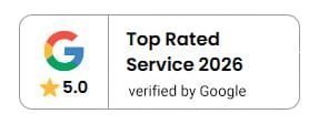 Top rating from Google